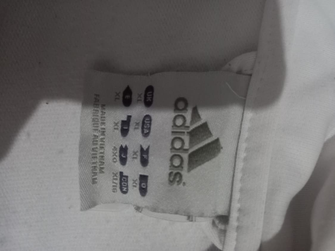 아디다스 리버풀 화이트 트랙탑 저지 져지집업 105/XL 상품이미지4