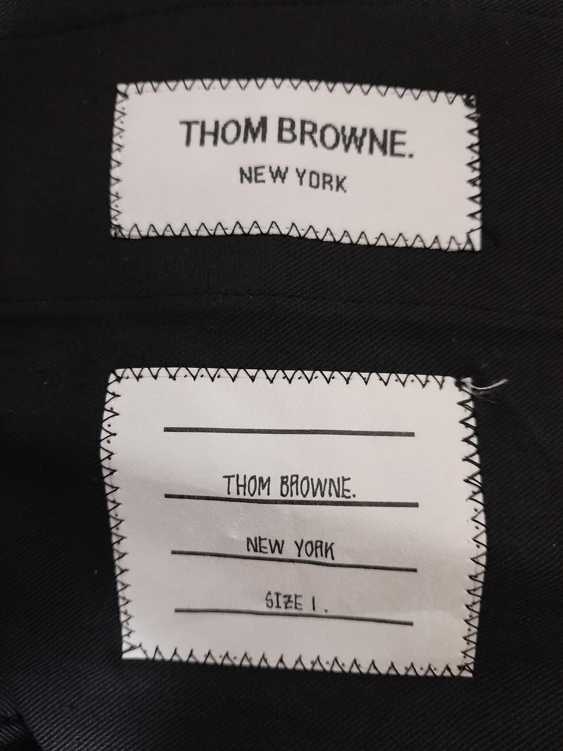 톰브라운 다크그레이 울슬랙스 SIZE1 상품이미지7