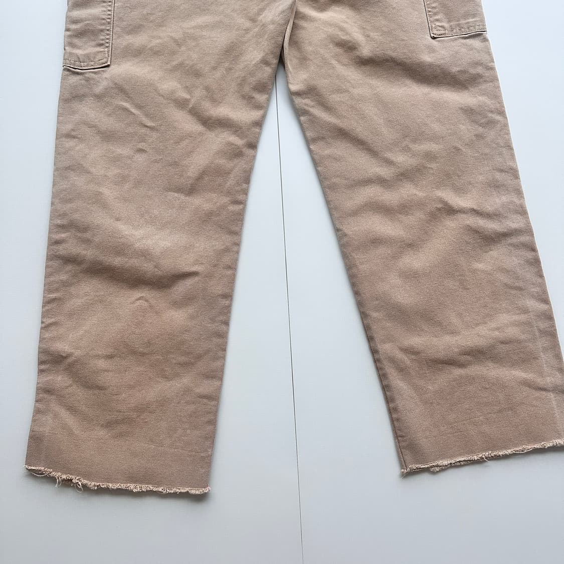 90s 칼하트 더블니 made in usa B136 BRN 상품이미지6