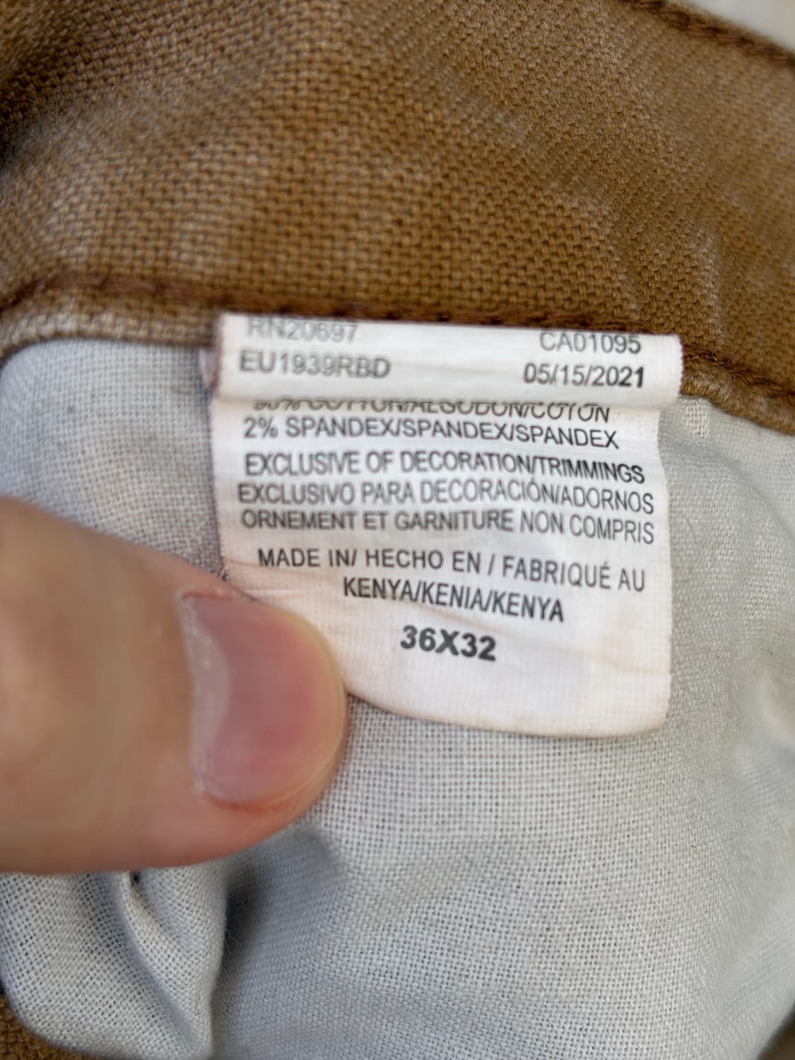 올드 디키즈 워크팬츠 상품이미지3