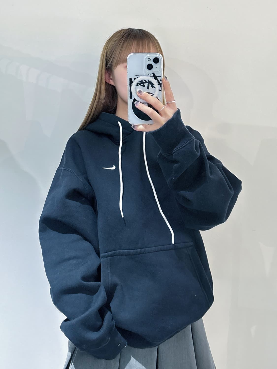 나이키 솔로스우시 블랙 스웻 후드 상품이미지1