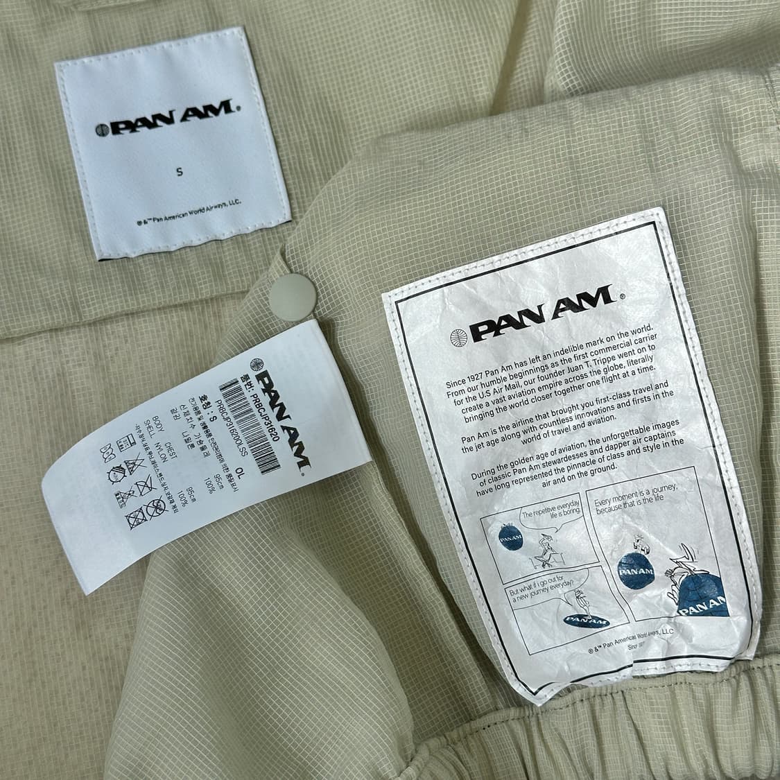 팬암(PAN AM) 우먼스 경량 셔링점퍼 상품이미지6