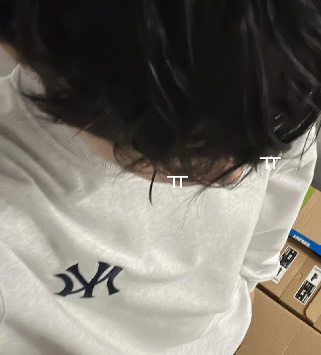 < 뉴에라 MLB 뉴욕양키스 팀 로고 맨투맨 ( 헤더그레이,XL )  상품이미지6