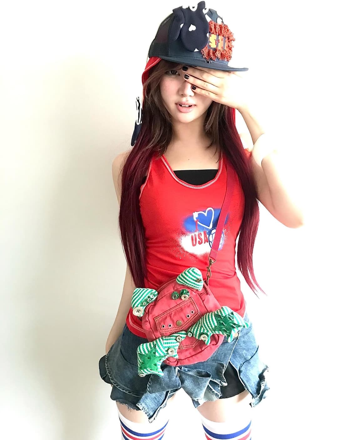 Custom🐾) Baby devil wings red crossbag 상품이미지4