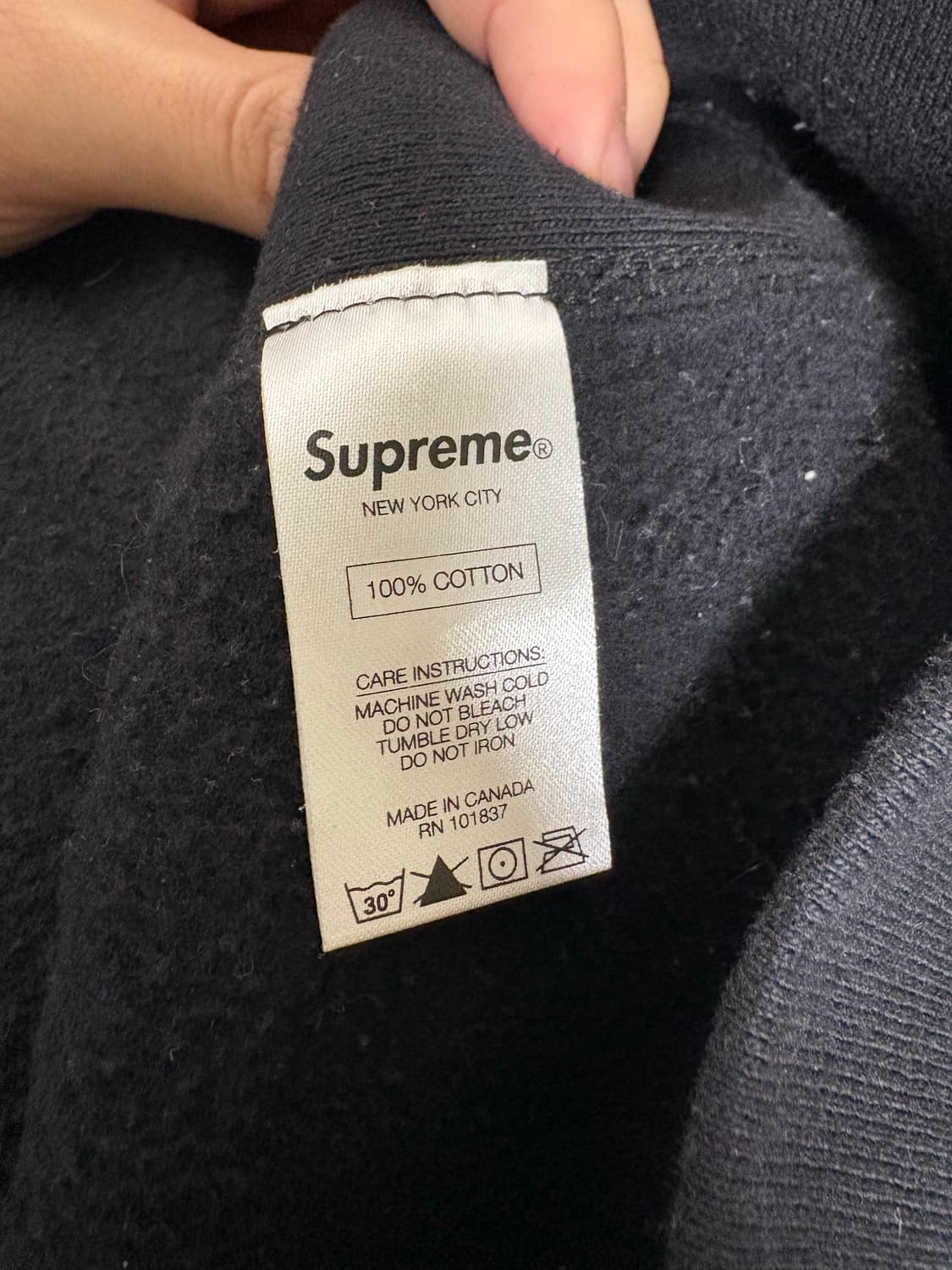 슈프림 3m 로고 후드티 (m사이즈) 상품이미지5