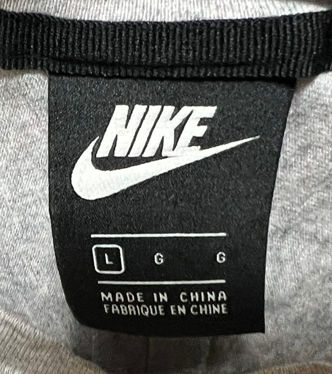 NIKE 나이키 NSW 50 테크 미니 로고 반팔티셔츠 그레이 L 100 상품이미지3