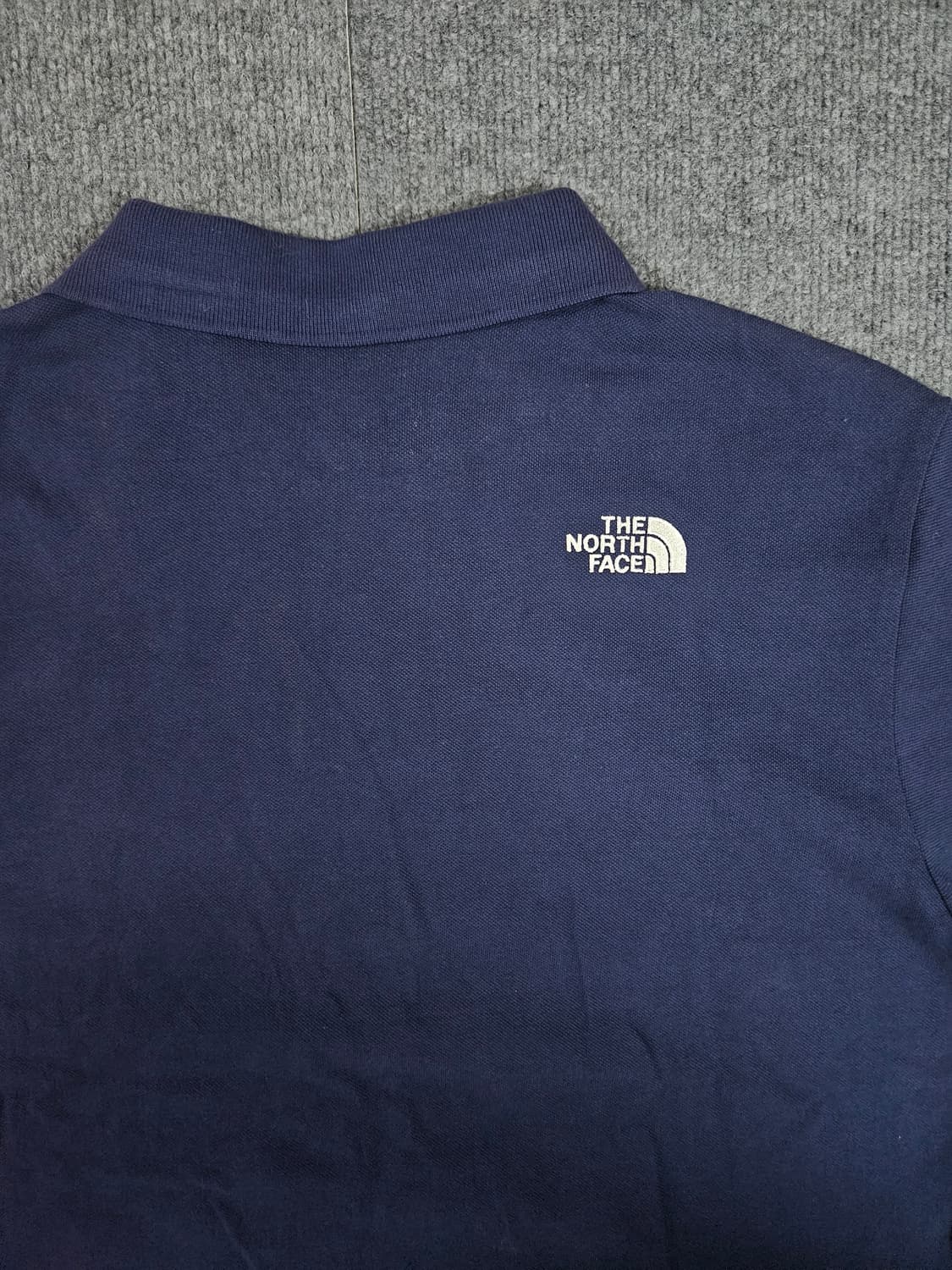 노스페이스 올데이 클래식 폴로 네이비 카라티(급처) 상품이미지4