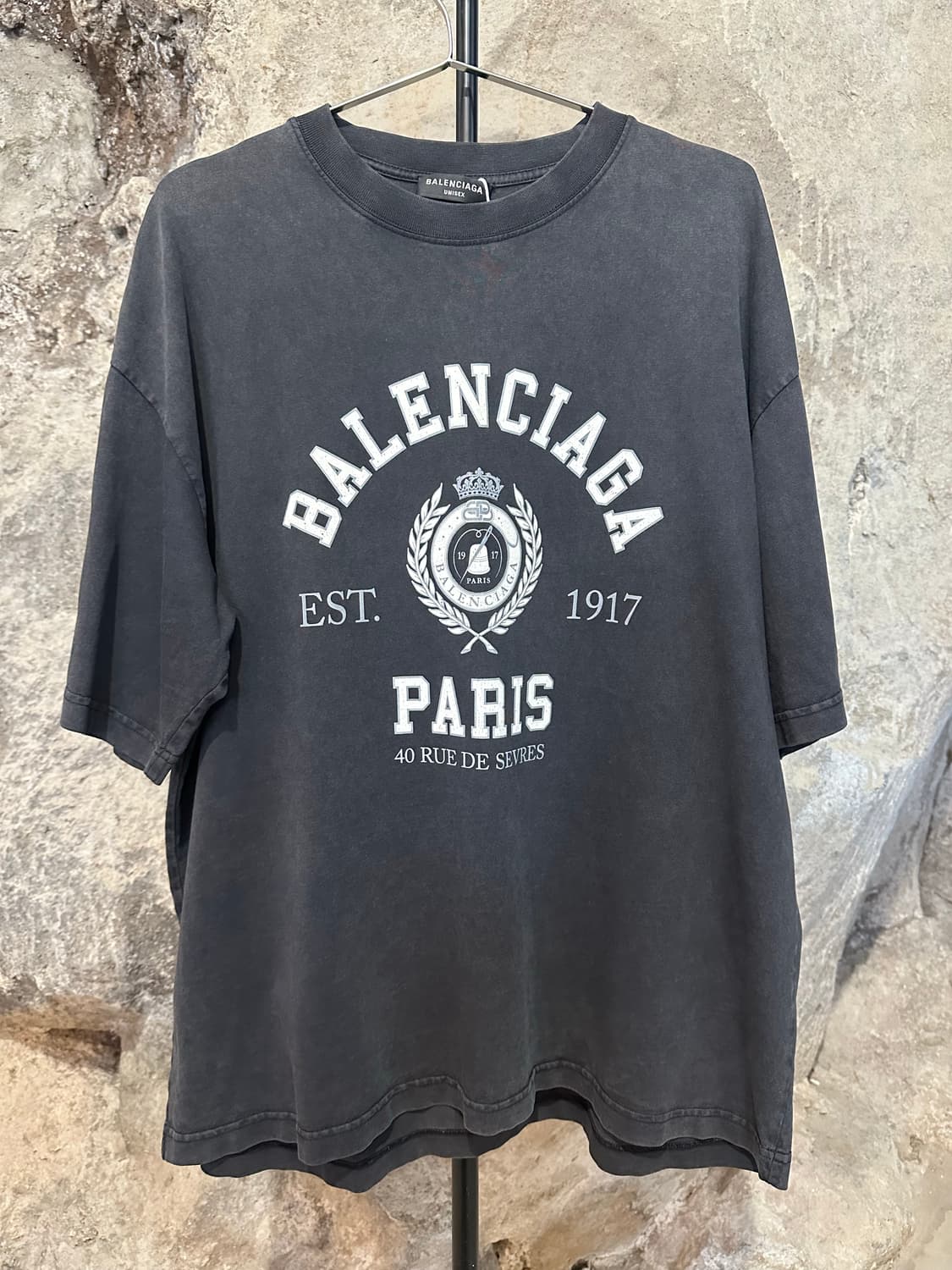 발렌시아가 컬리지 1917 미디엄핏 반팔 상품이미지1