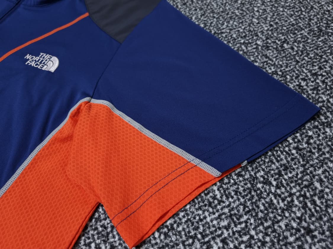 [무료배송][100]노스페이스 남성용 반집업 반팔티 상품이미지7