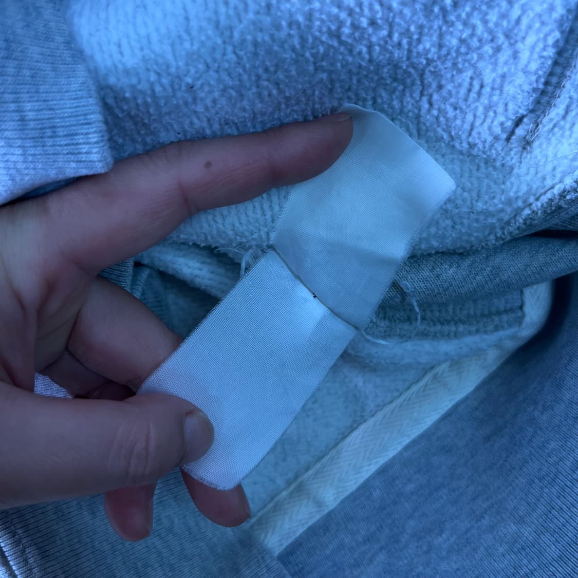 95 폴로랄프로렌 와플 그레이 후드집업 상품이미지8