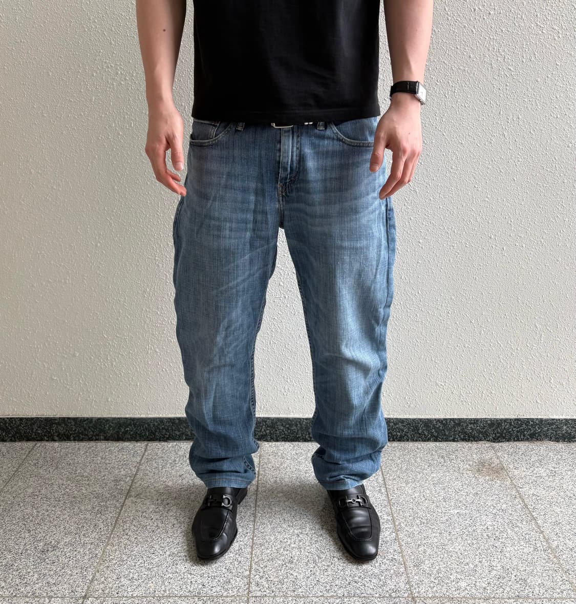 리바이스 514 워시드 데님 팬츠 상품이미지2