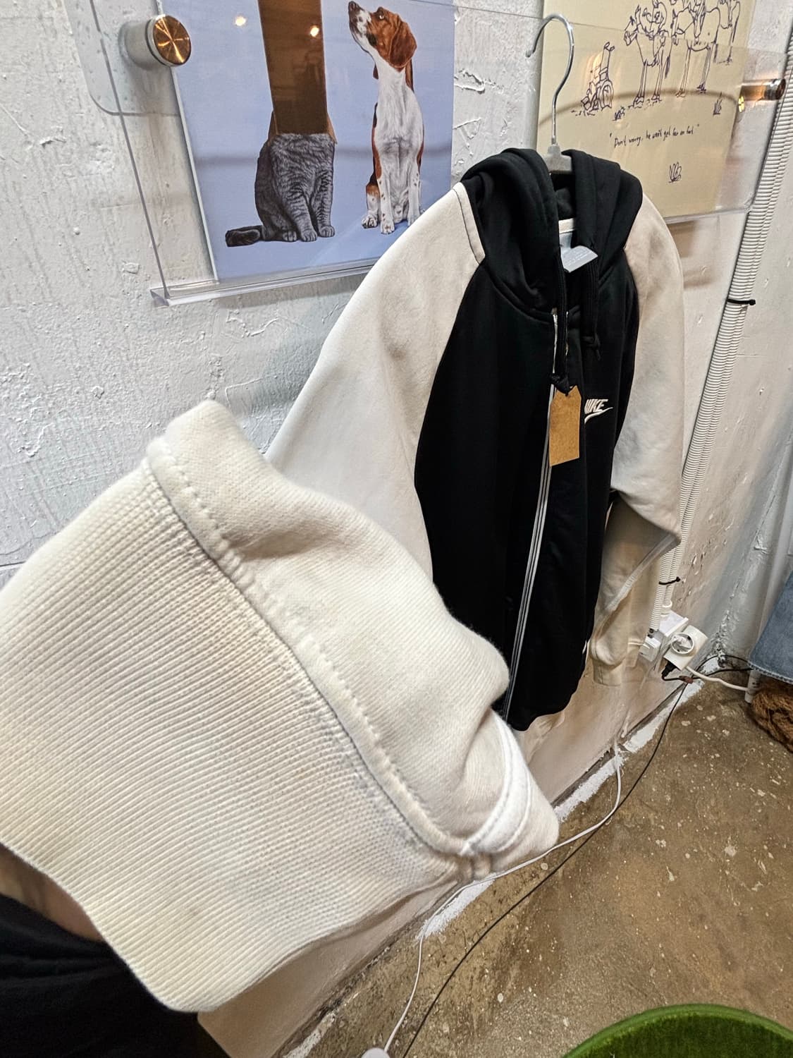 나이키 올드스쿨 투톤 후드집업 상품이미지10