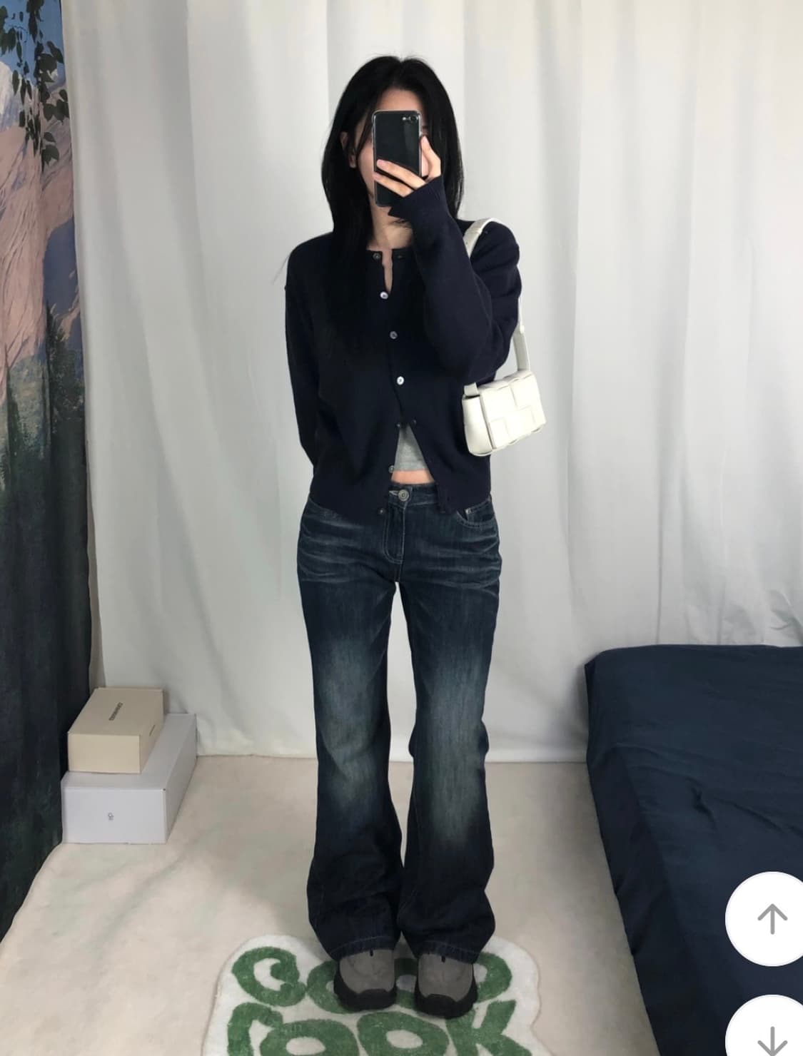 유데모닉 ootj 제나 로우 부츠컷 데님팬츠 상품이미지3