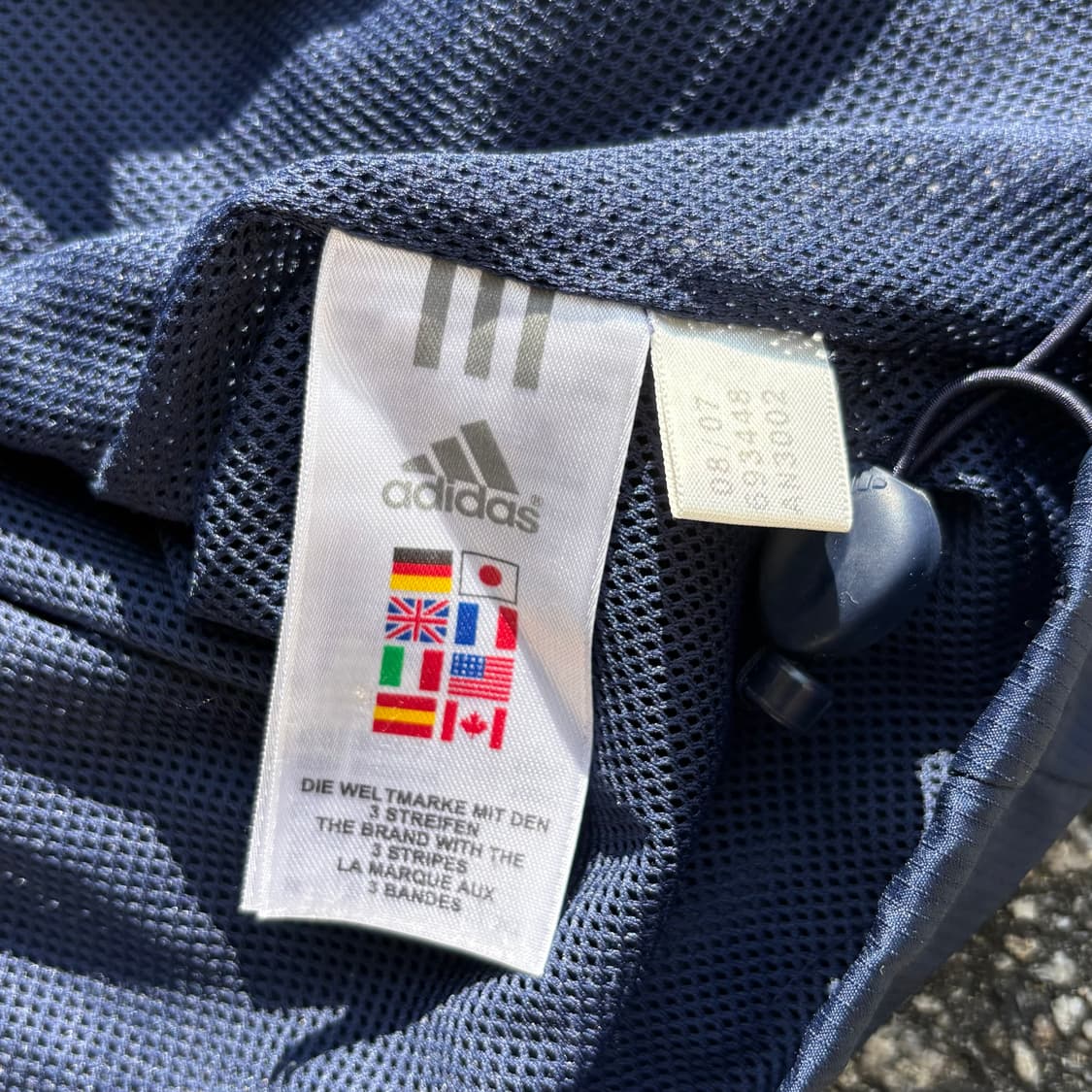 아디다스 07-08 레알 마드리드 바람막이 자켓 상품이미지5