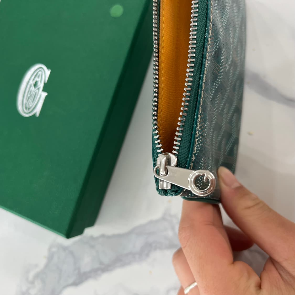 (새상품급) (풀구성 ) 고야드 세나 클러치 미니 MINI 상품이미지4