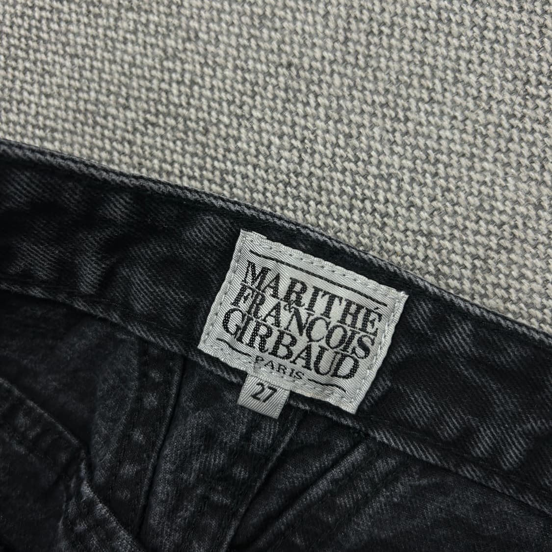 마리떼 우먼스 흑청 데님팬츠(27) 상품이미지2