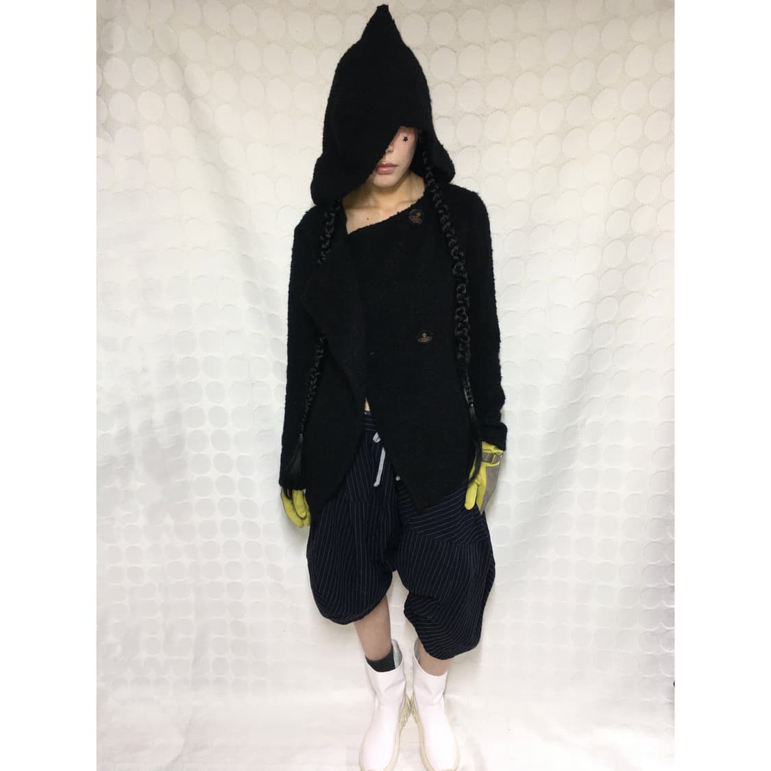 비비안웨스트우드 후드 울 코트 상품이미지3