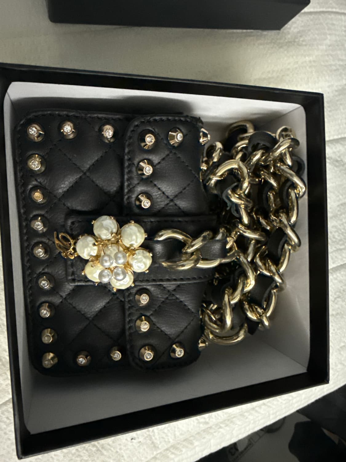 Dsquared2 디스퀘어드 퀼팅 체인 숄더백 상품이미지3