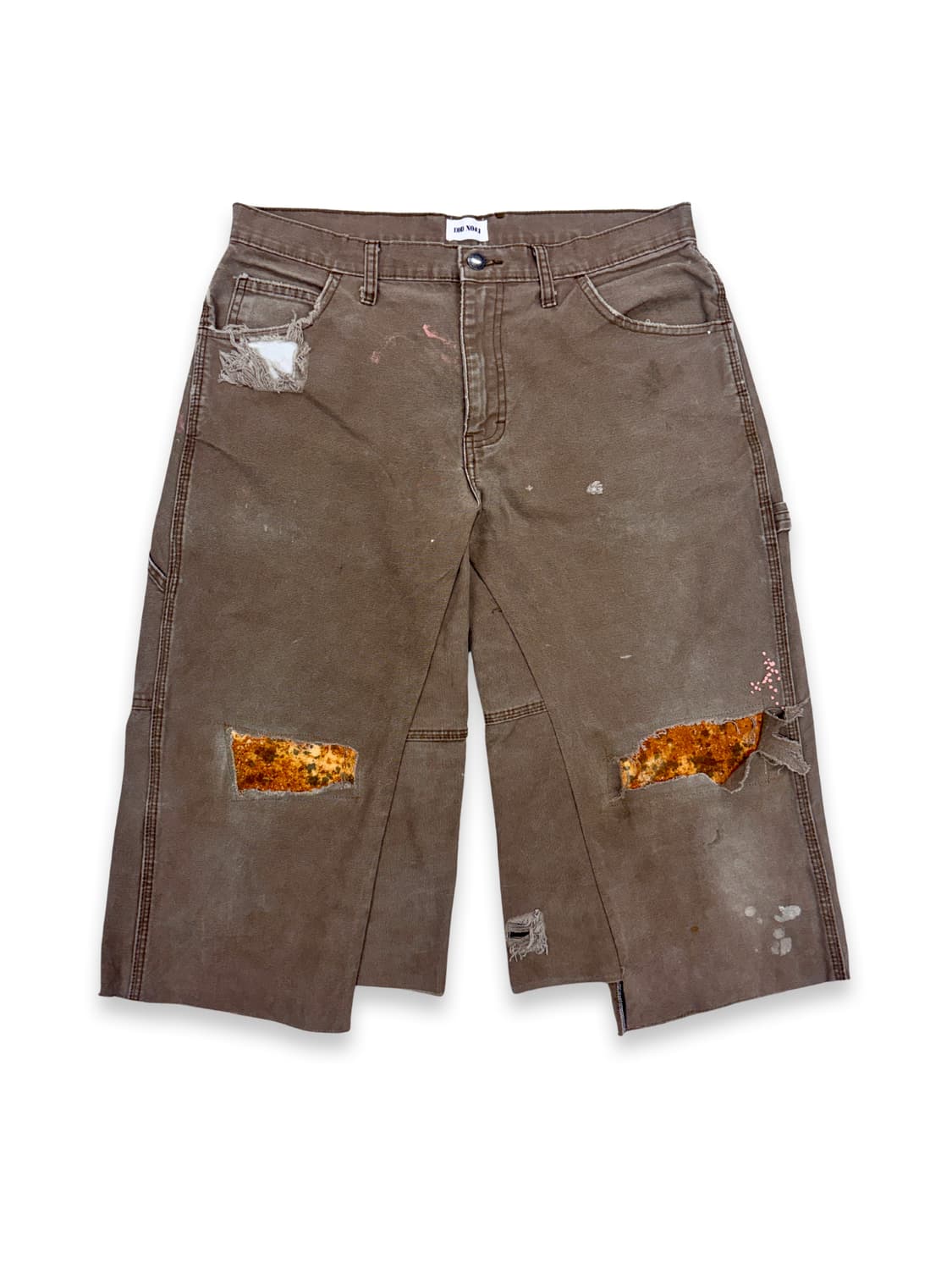 Vtg Dickies Sashiko Distressed 버뮤다 상품이미지1