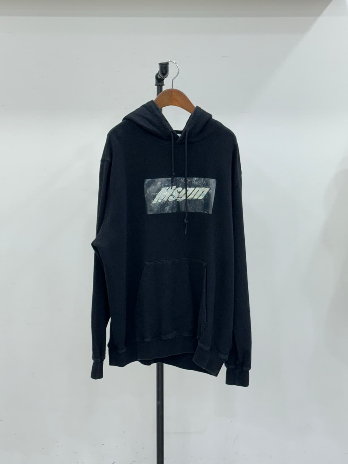 Msgm 후드 블랙 상품이미지1