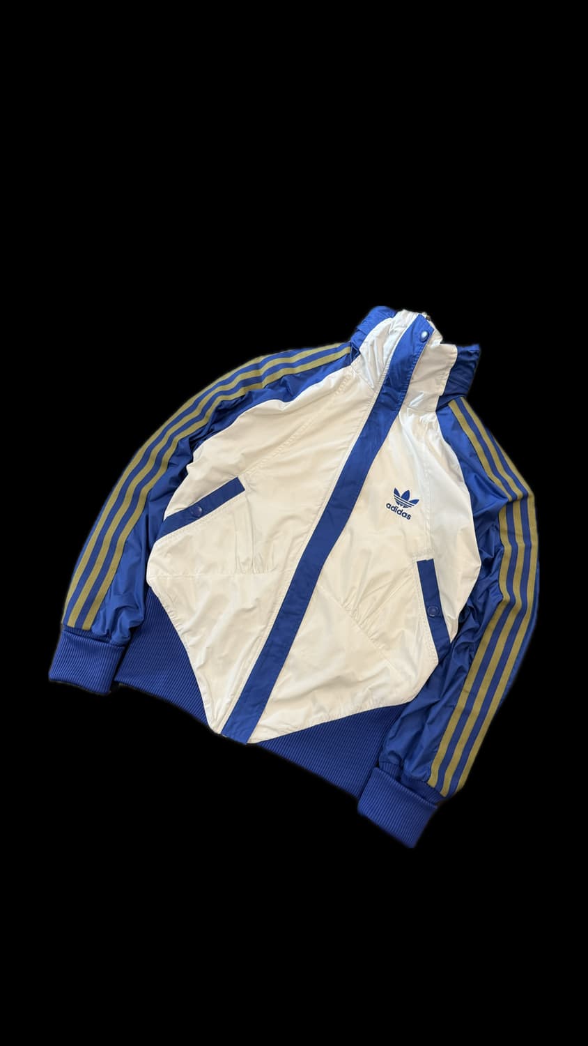아디다스 우븐 트랙탑 자켓 흰파 85 상품이미지2