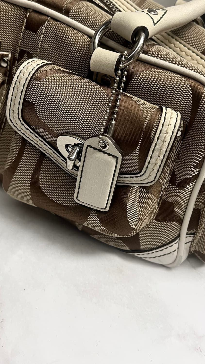 coach vintage turnlock hobo bag 코치 바게트백 상품이미지4