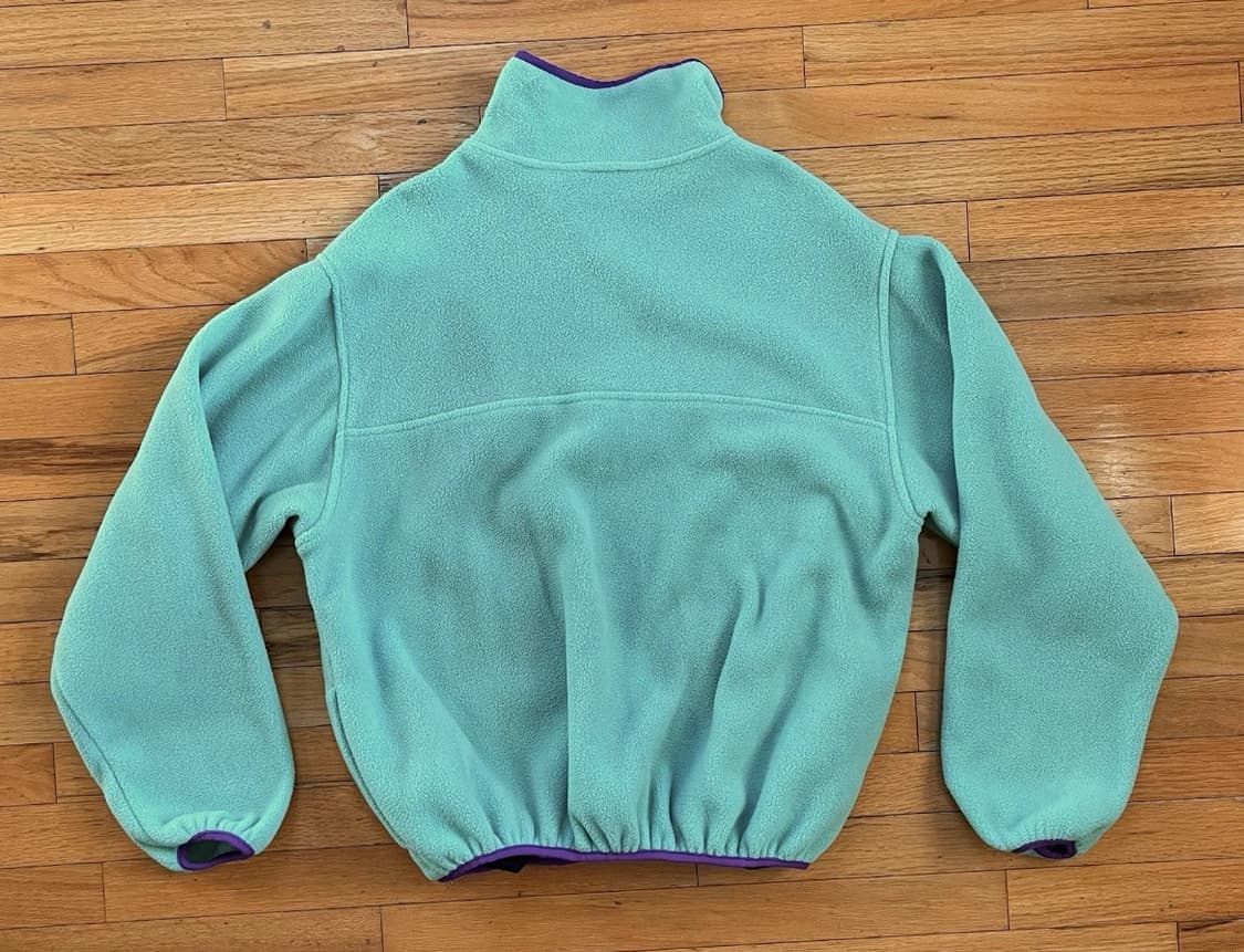 90S Land End 신칠라 풀오버 L 판매합니다 상품이미지2