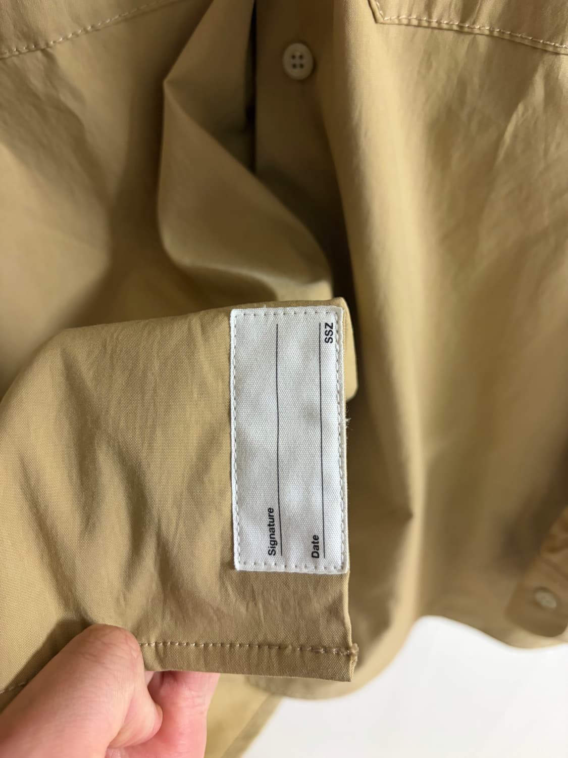 Beams SSZ X ah.h 아키오 하세가와 워크 셔츠 상품이미지5