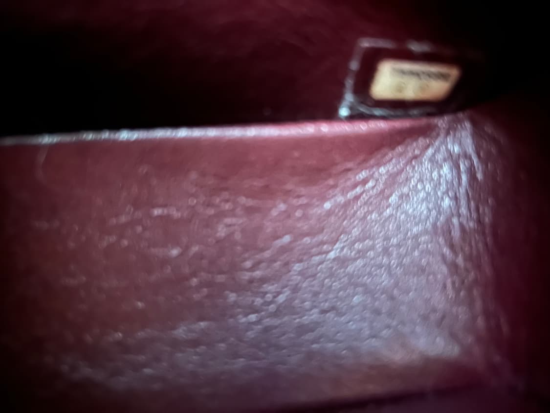 정품 샤넬 빈티지 램스킨 클래식 백 팝니다 상품이미지6