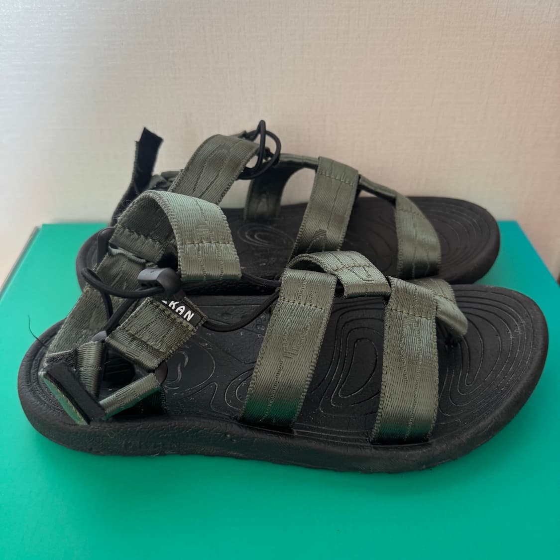 EKAN 올리브색 샌들 250mm 상품이미지4