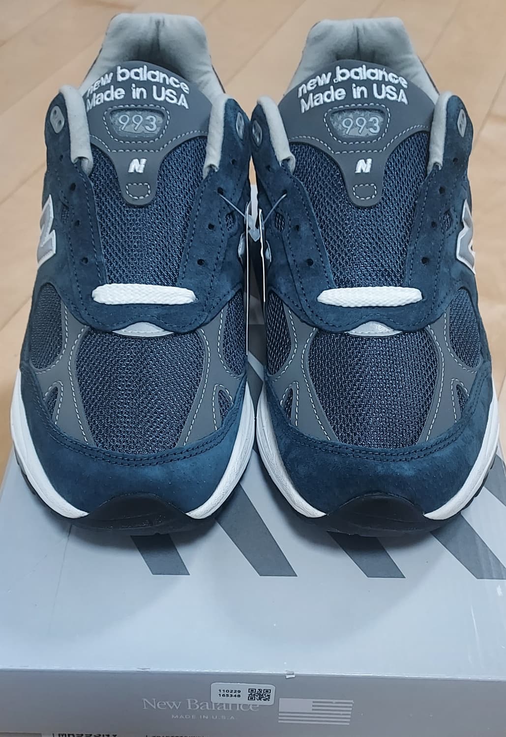 (275)뉴발란스 993 네이비 상품이미지1