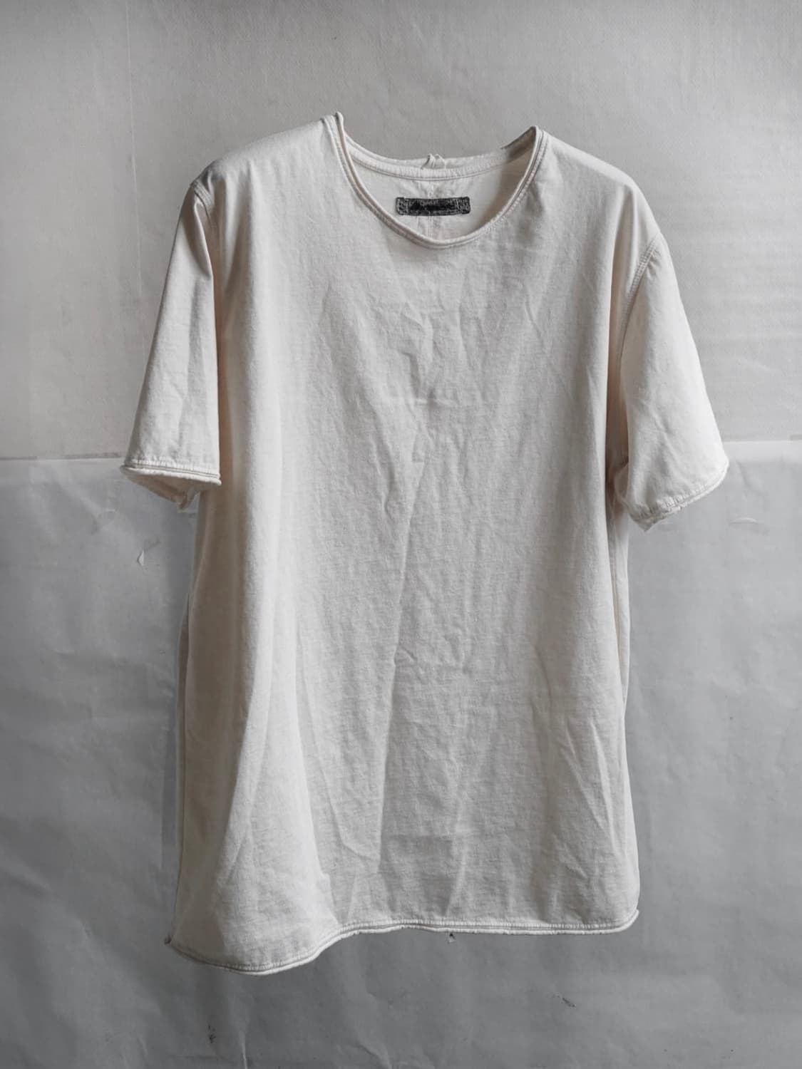 [M] blackmerle base tee raw white 상품이미지1