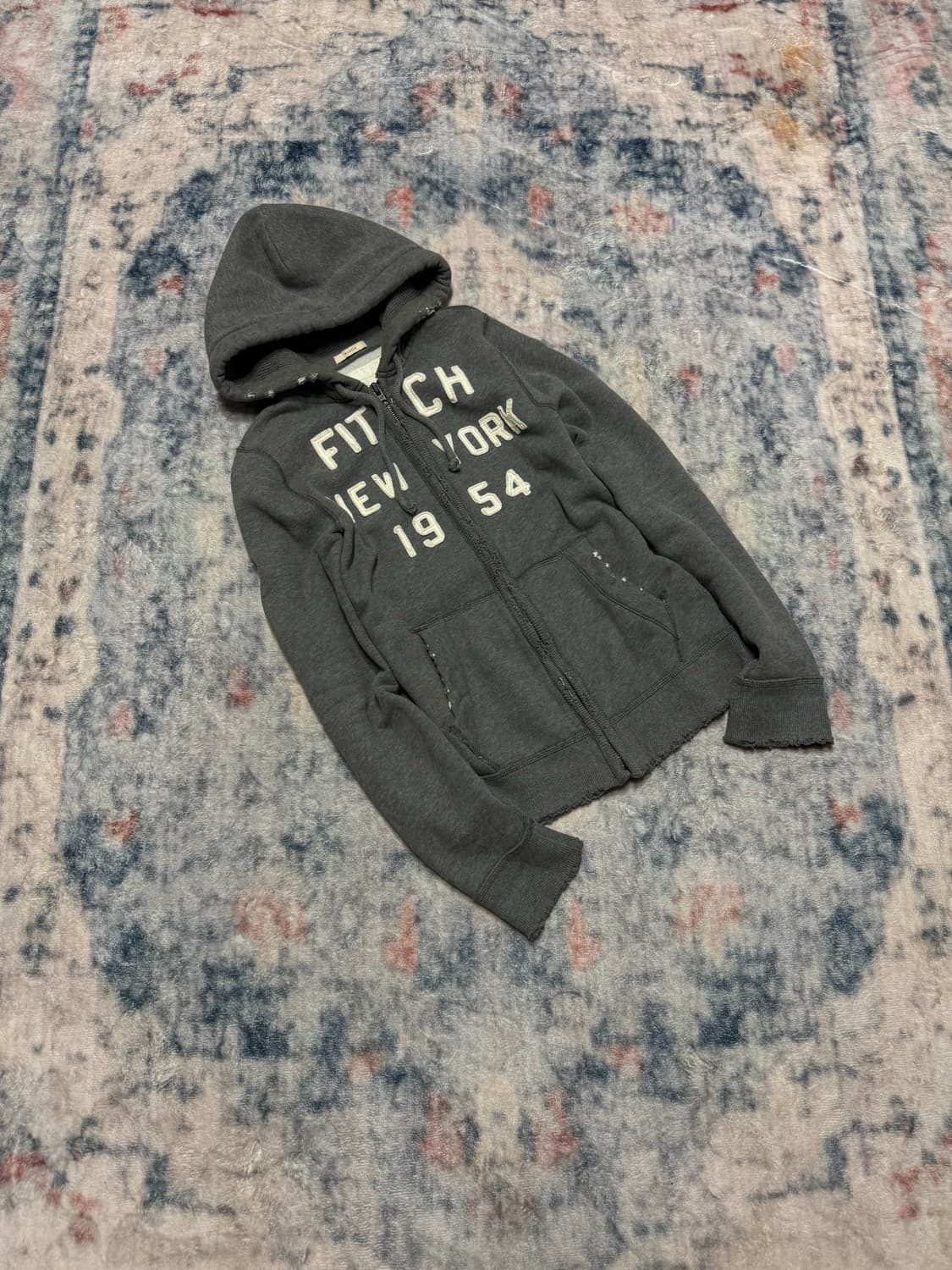 Abercrombie distressed y2k hoodie 상품이미지1