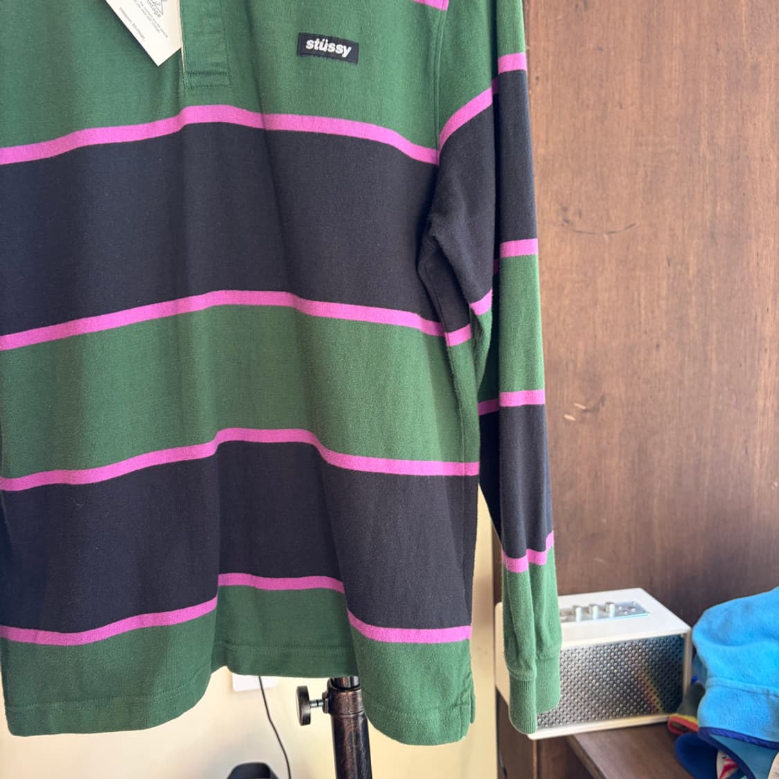 16097 - 스투시 스트라이프 럭비티 상품이미지4