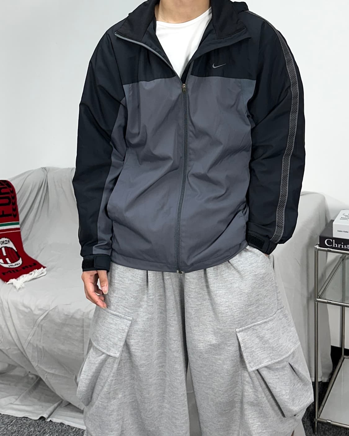 나이키 00s 믹스컬러 바람막이 M 상품이미지1