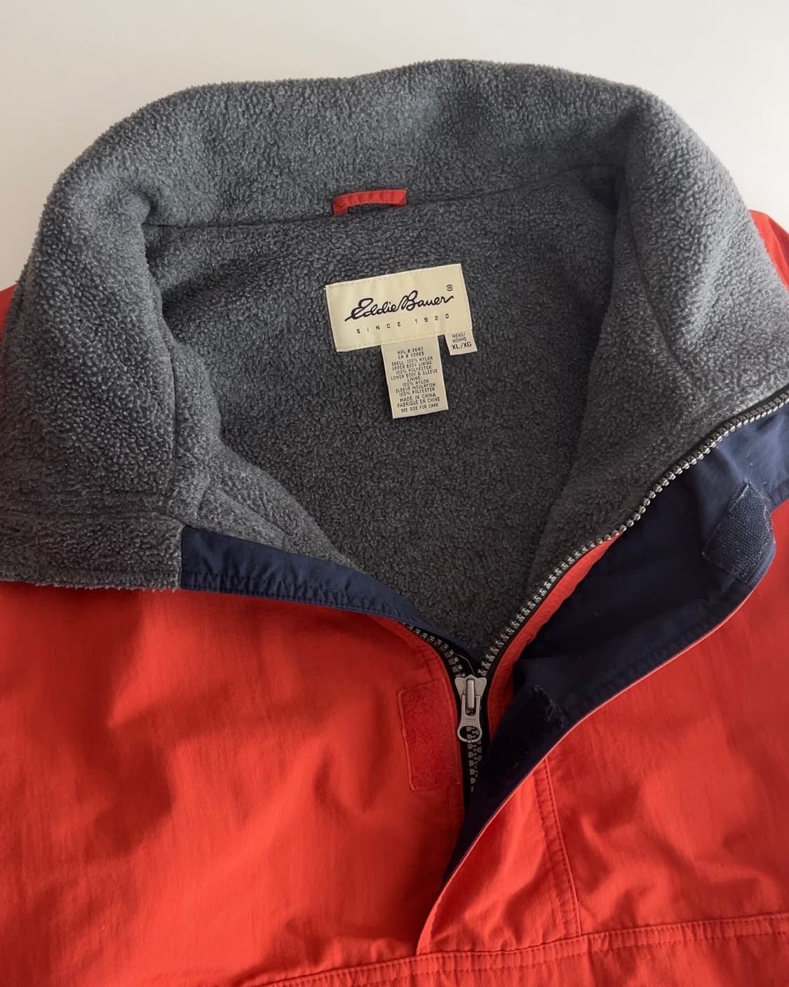 에디바우어 기모 안감 아노락 자켓 XL 상품이미지9