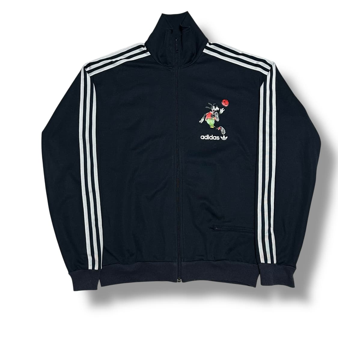 Adidas X 디즈니 구피 콜라보 네이비 트랙탑 져지 상품이미지2