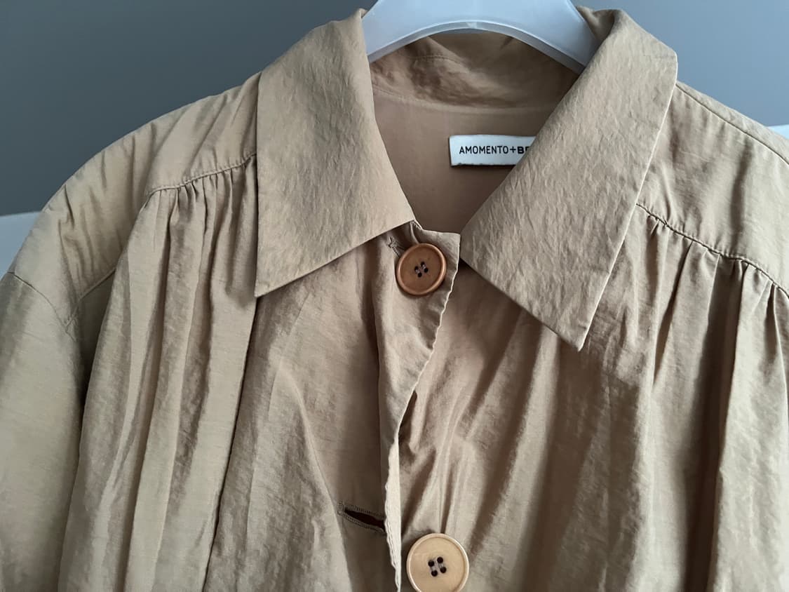 아모멘토  amomento double layer dress coat 상품이미지6