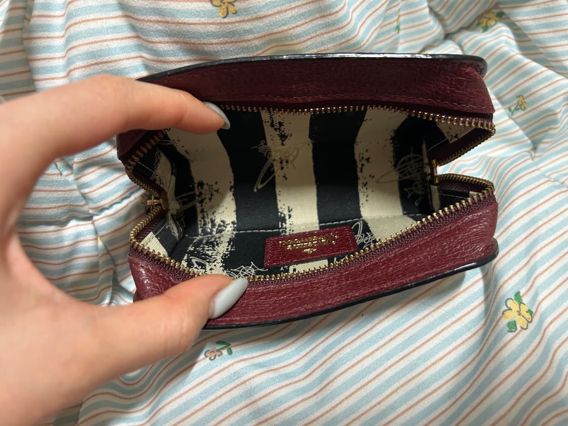 비비안웨스트우드 지갑 멀티케이스 버건디 상품이미지6