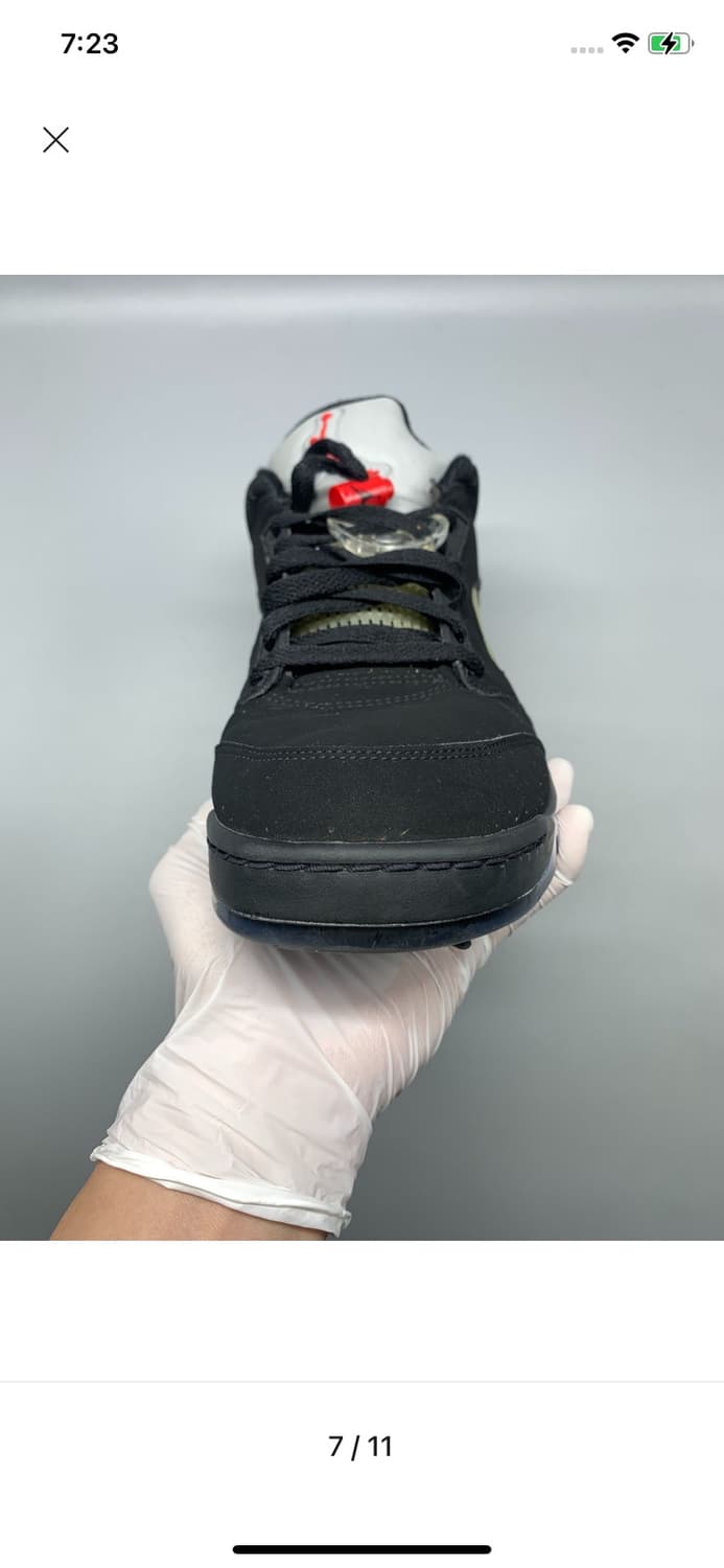 Jordan 5 Low Golf Black Metallic Silver  상품이미지7