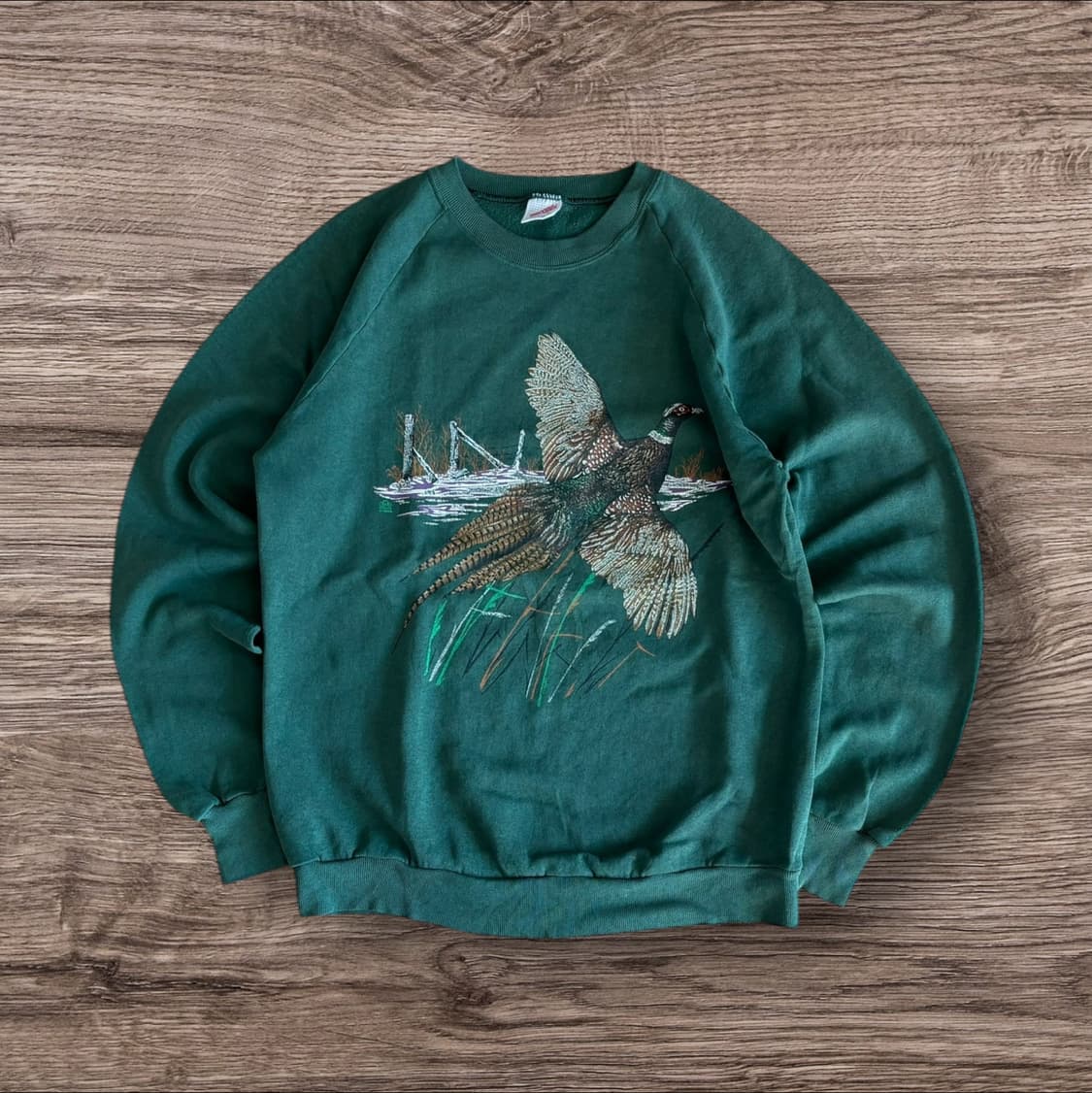 90s Jerzees Pheasant Sweatshirts 상품이미지1