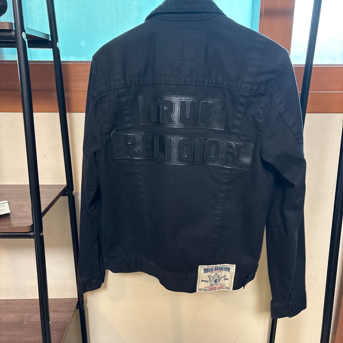 트루릴리젼 블랙 데님 자켓 상품이미지1