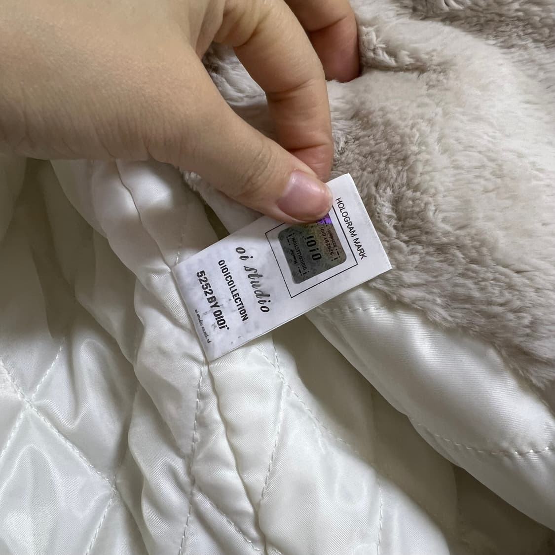 oioi 누빔 퍼자켓 상품이미지7