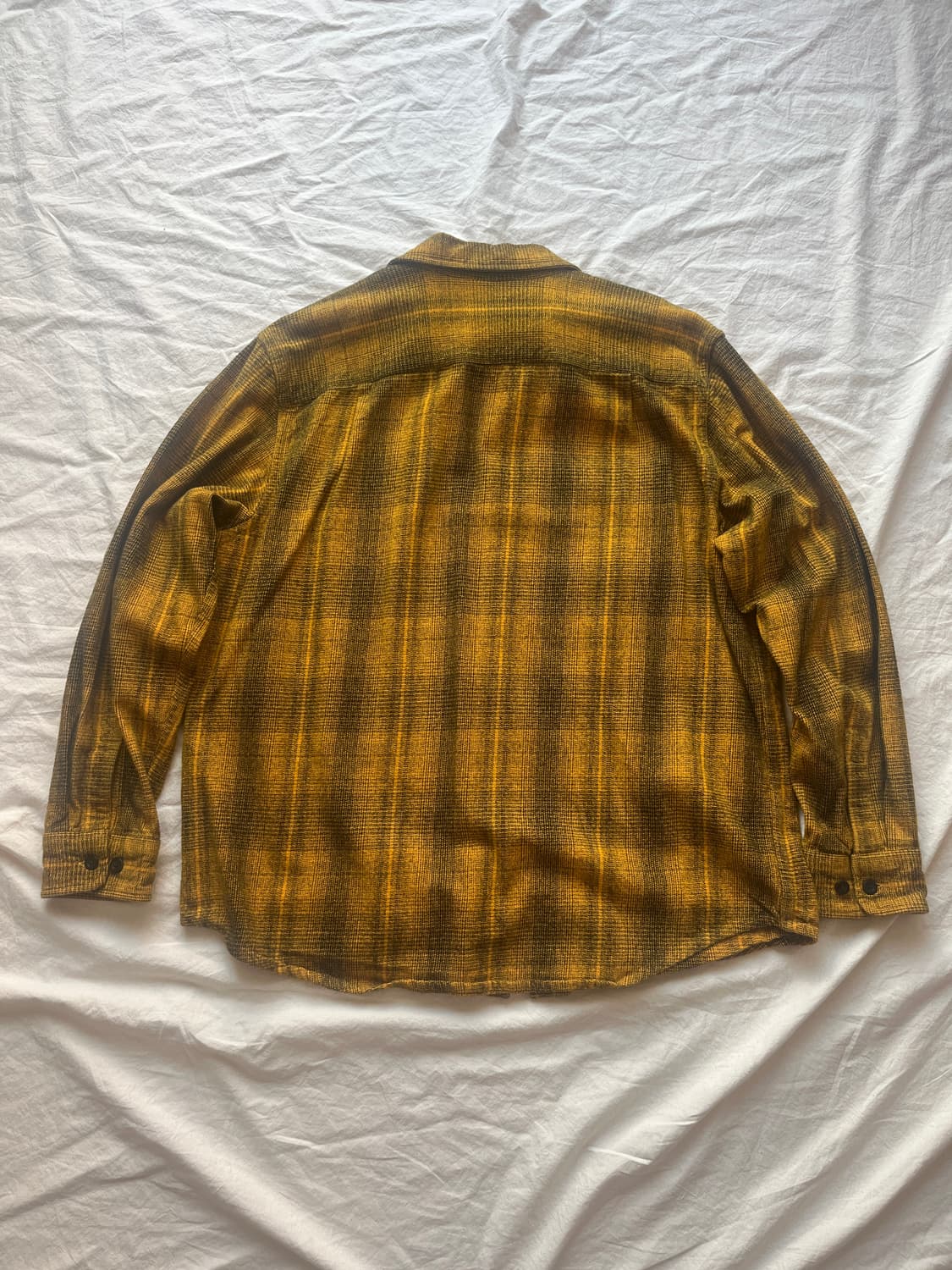 오베이 체크 플란넬 셔츠 상품이미지4