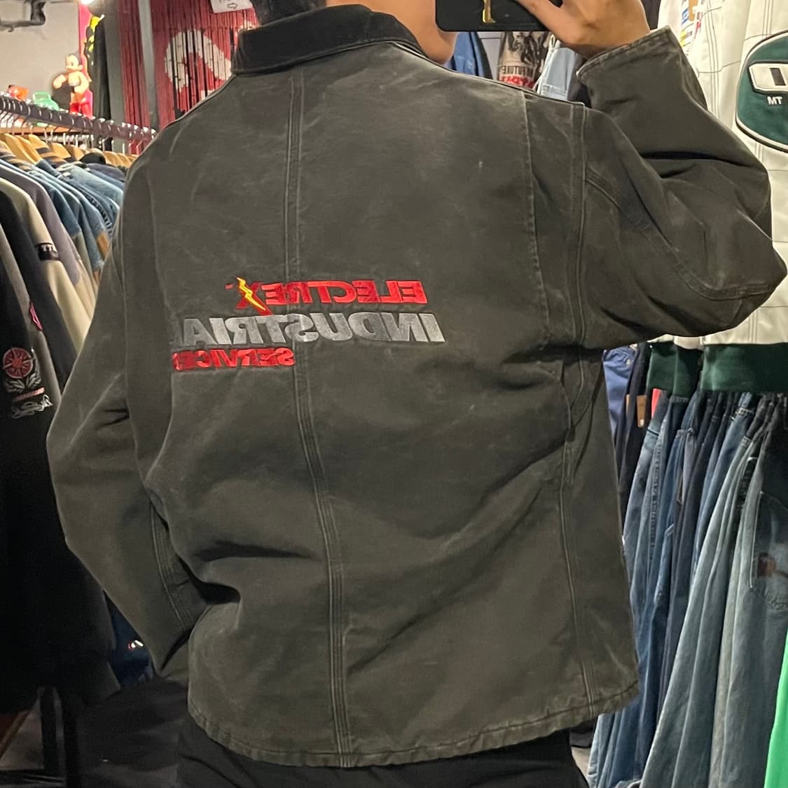 Carhartt 칼하트 차콜 워크자켓 상품이미지10