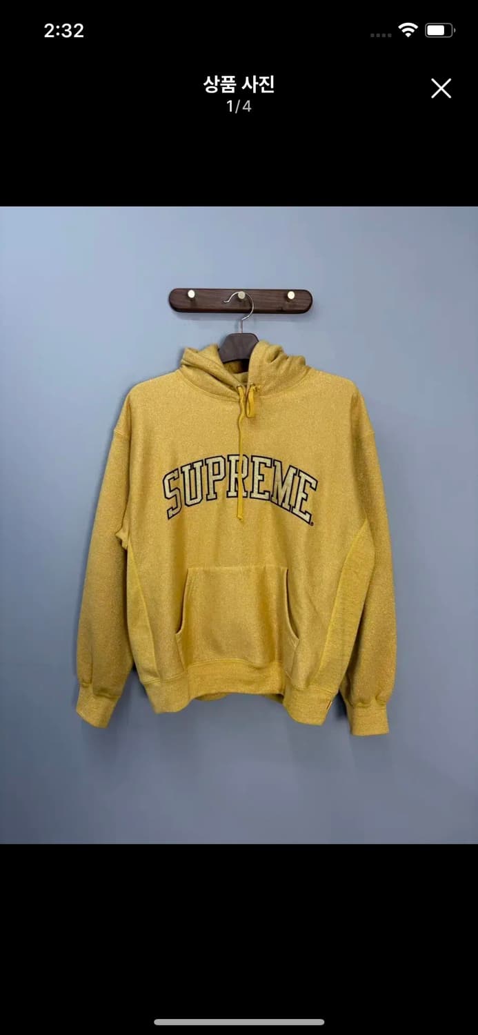 슈프림 23s/s 글리터 아트 스웻 후드티 H780 상품이미지2