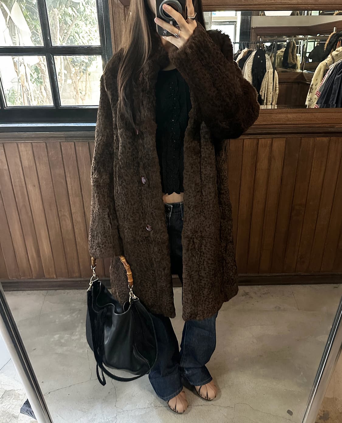 JPV reversible mink half coat 상품이미지1
