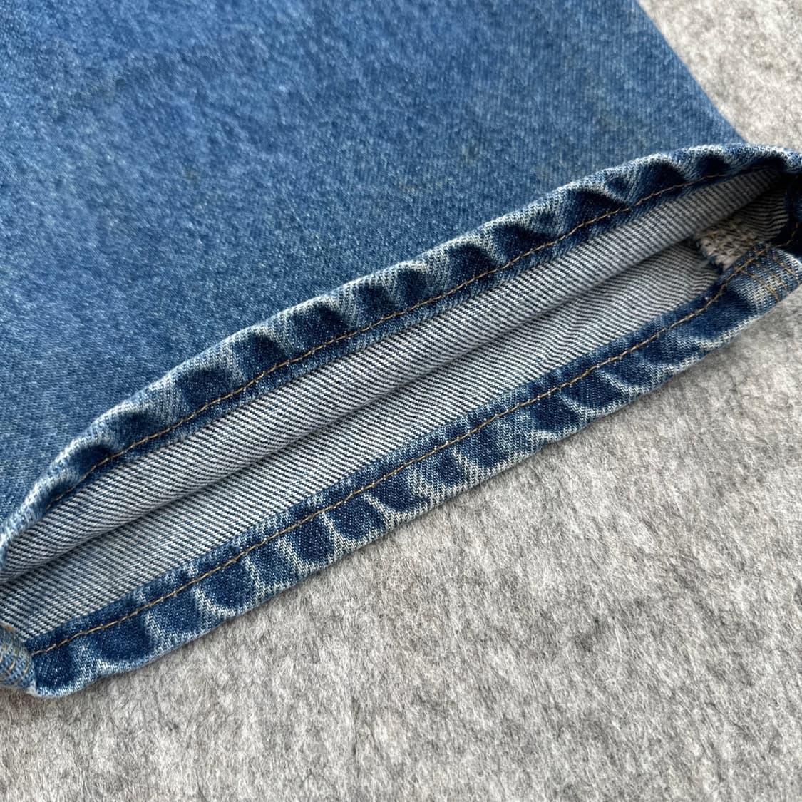 [33X30] 칼하트 B73 DST 더블니 데님 팬츠 루즈 오리지널 핏 상품이미지10