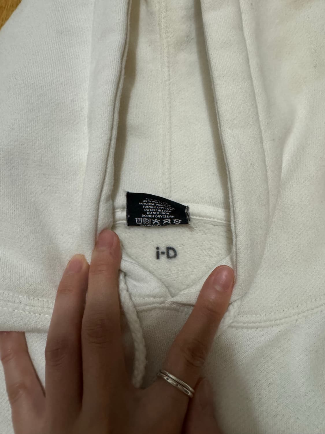I-D mag X Stussy 콜라보 후드티 상품이미지3