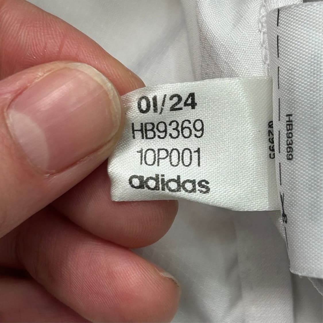 아디다스 오운 더 런 베이스 러닝 자켓 화이트 XS 상품이미지7